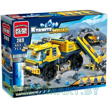 Конструктор Enlighten 2411 Самосвал монстр